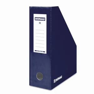 Vertikální box na dokumenty Donau A4 - tmavě modrý (7648101-18FSC)