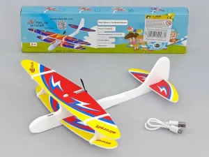 Pěnové letadlo Adar s USB nabíječkou (512450)