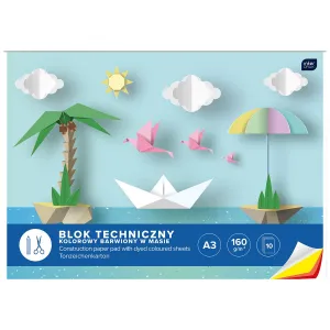 Interdruk technický blok A3 mix 170g 10k (BLTA3K)
