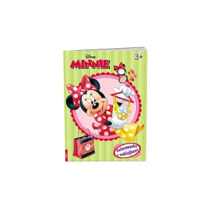 Dětská kniha Ameet Minnie. Omalovánky s nálepkami