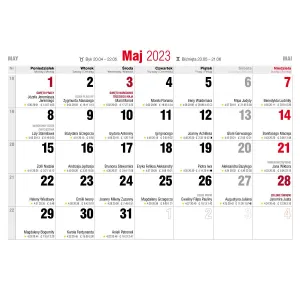 Vícepanelový nástěnný kalendář Avanti 285 mm x 410 mm (5901769621060)