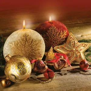 Vánoční ubrousky Pol-mak - mix 330 mm x 330 mm (SL GW)