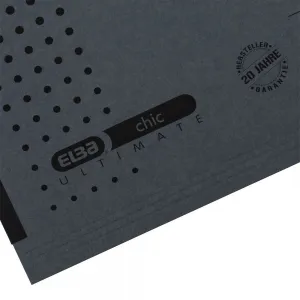 Závěsný pořadač Elba Chic Ultimate A4 - grafitový 262 mm x 350 mm (100552098)