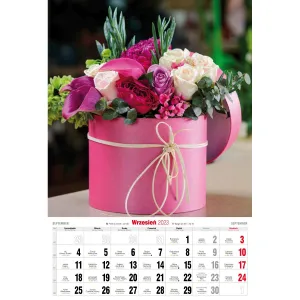 Vícepanelový pruhovaný nástěnný kalendář Avanti 285 mm x 420 mm (5901769620476)