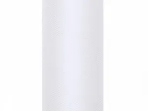 Partydeco tyl bílý 150mm 9m (TIU15-008)