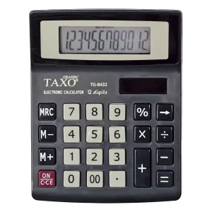 TG-8432 Taxo Graphic 12polohová stolní kalkulačka