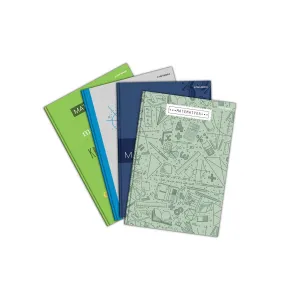Sešit TOP-2000 s matematickou tematikou A5 80k. 70g kontrola 150 mm x 210 mm (400160621)