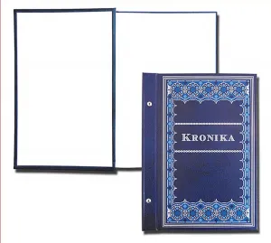 Warta Chronicle - tmavě modrá 100k. 250 mm x 345 mm (1829-319-062)