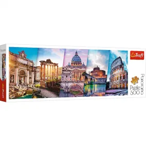 Puzzle Trefl cesta do Itálie 500 el. (29505)
