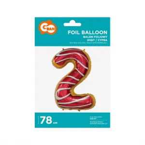Fóliový balón Godan číslo 2 CAKE 34cal (BC-HCS2)