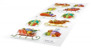 Titanum Craft-Fun Series Vánoční sáňky a dárky samolepky (EGC-05)