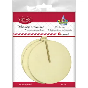 Vánoční ozdoba Titanum Craft-Fun Series 3D wheel (181114)