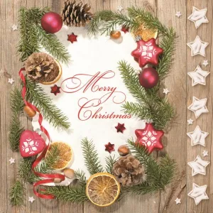 Vánoční ubrousky Pol-mak - mix 330 mm x 330 mm (SL GW)