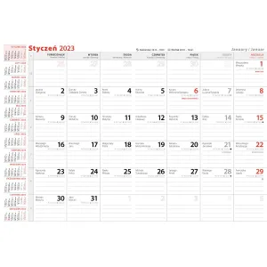 Kalendář (kniha schůzek) Avanti kniha schůzek 190mm x 260mm (5902641332678)