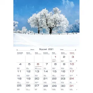 Michalczyk i Prokop vícepanelový nástěnný kalendář 200 mm x 285 mm (TW-10-5)