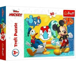 Trefl Puzzle Mickey Mouse a veselý dům 30 el. (18289)