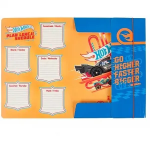Starpak Hot Wheel A4 kartonový pořadač na gumičky barva: vícebarevná (337292)
