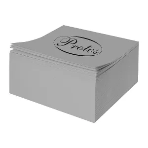 Protos papírová kostka pro origami šedá 1020 - šedá 84mm x 84mm x 70mm