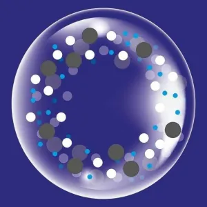 Tuban dots 1 fóliový balónek (TB3623)