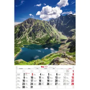 Nástěnný kalendář Avanti s pruhy 285 mm x 420 mm (5901769620827)