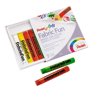 Suché pastely Pentel 7 barev.