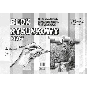 Kreslicí blok Protos A3 bílý 90g 20k