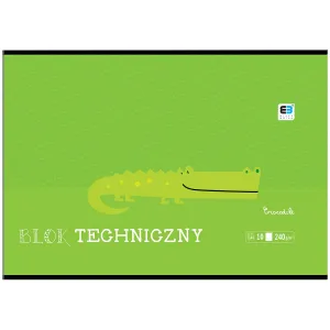 Interdruk technický blok B&B KIDS A4 bílý 240g 10k (BLTBB)
