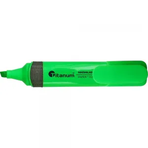 Zvýrazňovač Titanum CLC1190 hrot 1-5 mm zelený
