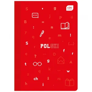 Zeszyt tematyczny Interdruk Język polski A5 60k. 70g linka