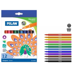 Flamaster Milan 12 barev (06F12)