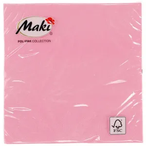 Ubrousky Pol-mak - růže 330 mm x 330 mm (00048)