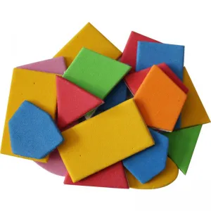 Pěnové dekorace Titanum Craft-Fun Series Geometrické figurky mix barev