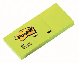 Žluté samolepicí bločky Post-It 300k 38 mm x 51 mm