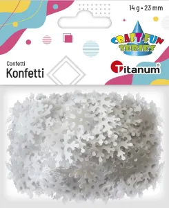 Titanum Craft-Fun Series konfety se sněhovými vločkami (284814)