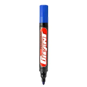 Kamet permanentní popisovač GIGANT, modrý 1,5-2,5mm kulatý hrot (K-1071)