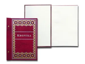 Chronicle of Worth Multicolour Imprint - bordó 100k. 250 mm x 345 mm (1829-319-061)