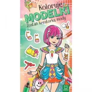 Aksjomat Omalovánky Vybarvuji modely. Staňte se tvůrcem módy. (2917)