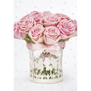 Visačky na dárky, dárky, květiny Pol-Mak 55 x 77 mm mix vzorů