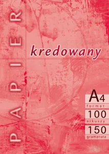 Křídový papír Dash A4 - bílý