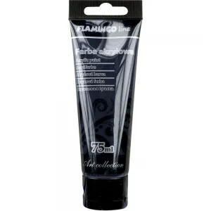 Akrylová barva Flamingo Line barva: černá 75ml (099)