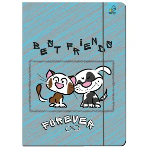 Ev-corp A4 Best Friends Forever zvířecí mix karton A4 barva: mix (TA4BFF2)