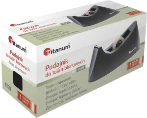 Zásobník na pásky Titanum - černý (1035)