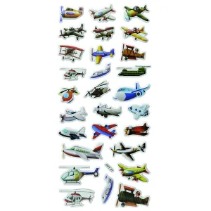 Nálepka (samolepka) Titanum Craft-Fun Series létající stroje (PPT27)