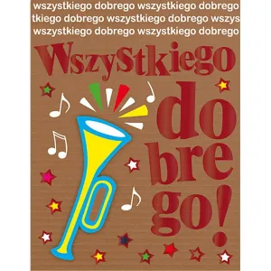 Grafická sada dárkových tašek Rozette 8 A4 (5907354060146)
