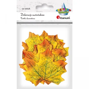 Titanum Craft-Fun Series látkový ornament javorové listy (FY-001(Y))