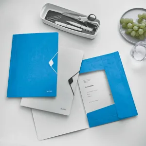 Leitz Wow A4 plastový pořadač barva: modrá (45990036)