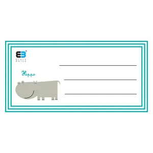 Nálepka (samolepka) Interdruk B&B KIDS (NAKZESB&B)