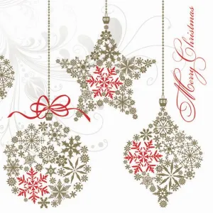 Vánoční ubrousky Pol-mak - mix 330 mm x 330 mm (SL GW)