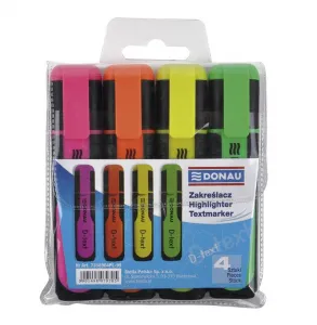 Zvýrazňovač Donau D-Text, mix 1,0-5,0 mm (7358904PL-99)