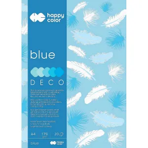 Barevný sešit Happy Color Deco Blue A4 170g 20k 210 mm x 297 mm (3717 2030-032)
